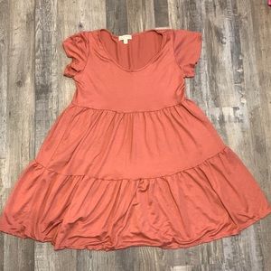 Tiered babydoll dress